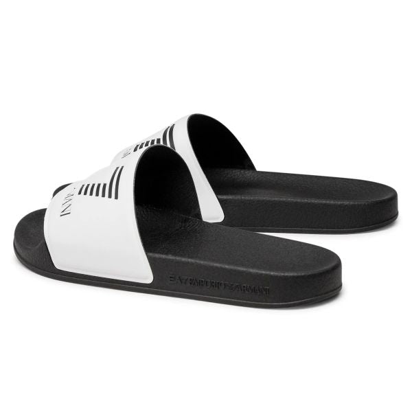 Emporio Armani Slippers Wit/Zwart