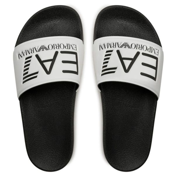 Emporio Armani Slippers Wit/Zwart