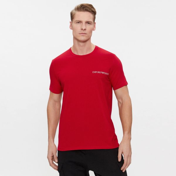 Emporio Armani T-shirt 2-Pack Rood/Navy