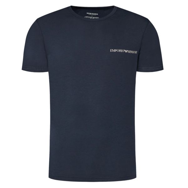 Emporio Armani T-shirt 2-Pack Wit/Navy