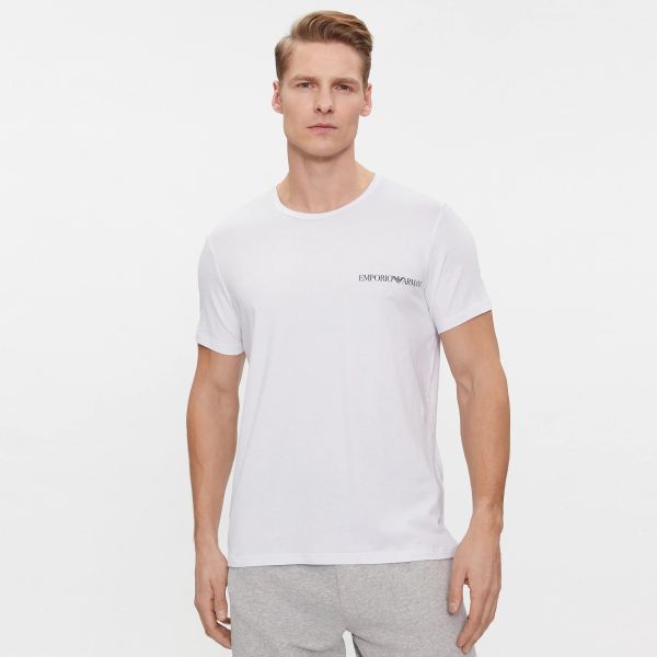 Emporio Armani T-shirt 2-Pack Wit/Navy