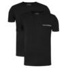 Emporio Armani T-shirt 2-Pack Zwart