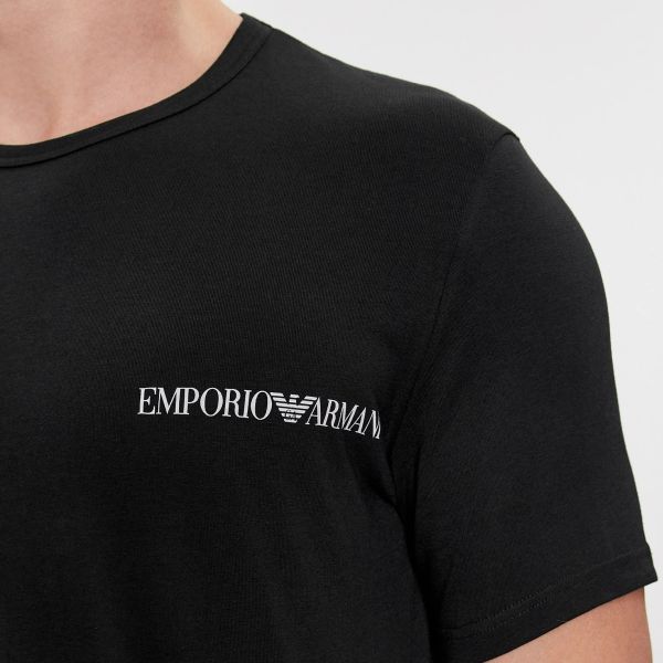 Emporio Armani T-shirt 2-Pack Zwart