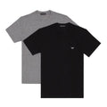 Emporio Armani T-shirt 2-Pack Zwart/Grijs