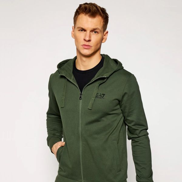 Emporio Armani Trainingspak Zwart/Donker Groen