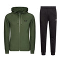 Emporio Armani Trainingspak Zwart/Donker Groen