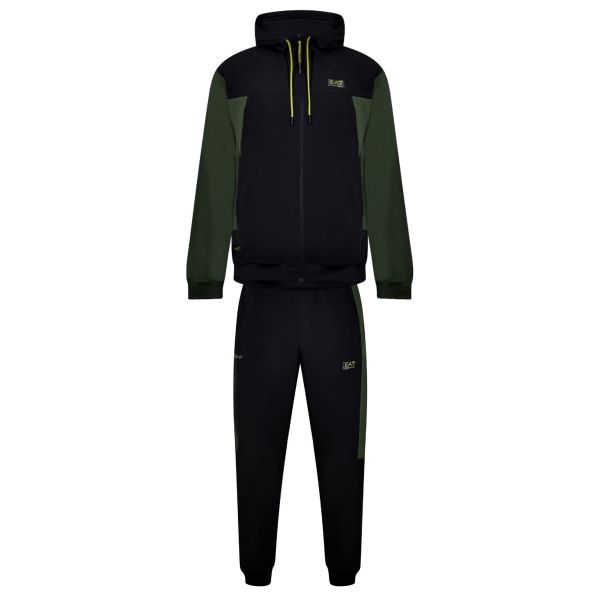 Emporio Armani Ventus 7 Trainingspak Zwart/Donker Groen