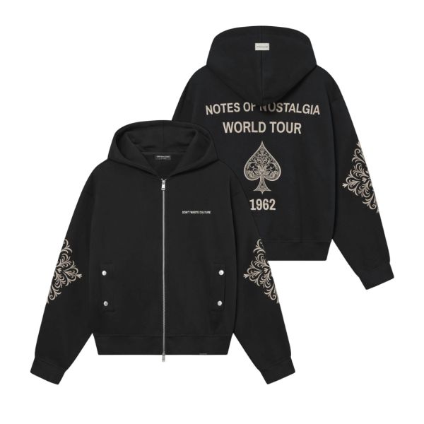 Don't Waste Culture Yulani Hoodie Zwart