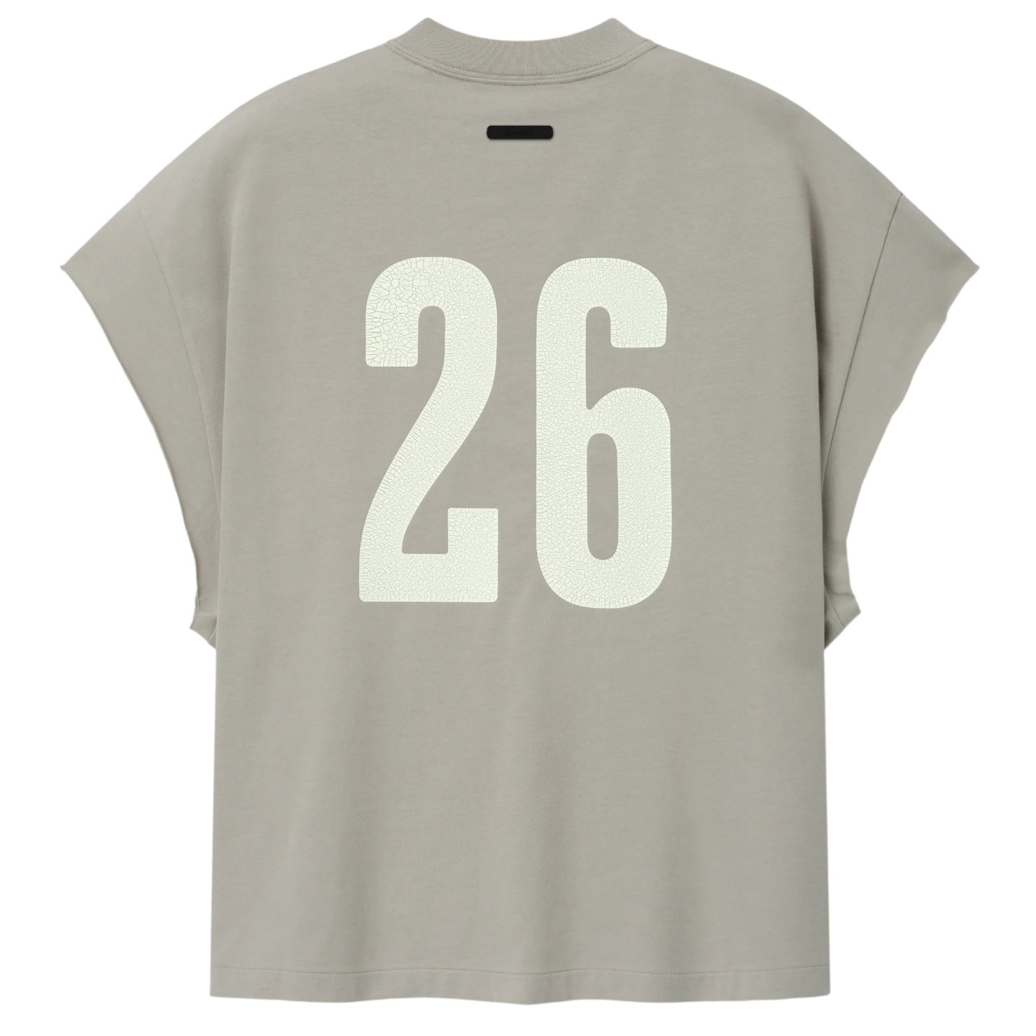 Fear Of God Essentials Cut Off 90's T-shirt Grijs