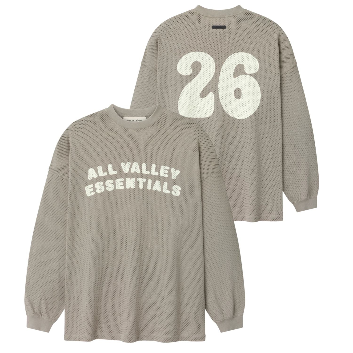 Fear Of God Essentials Merch Longsleeve T-shirt Grijs
