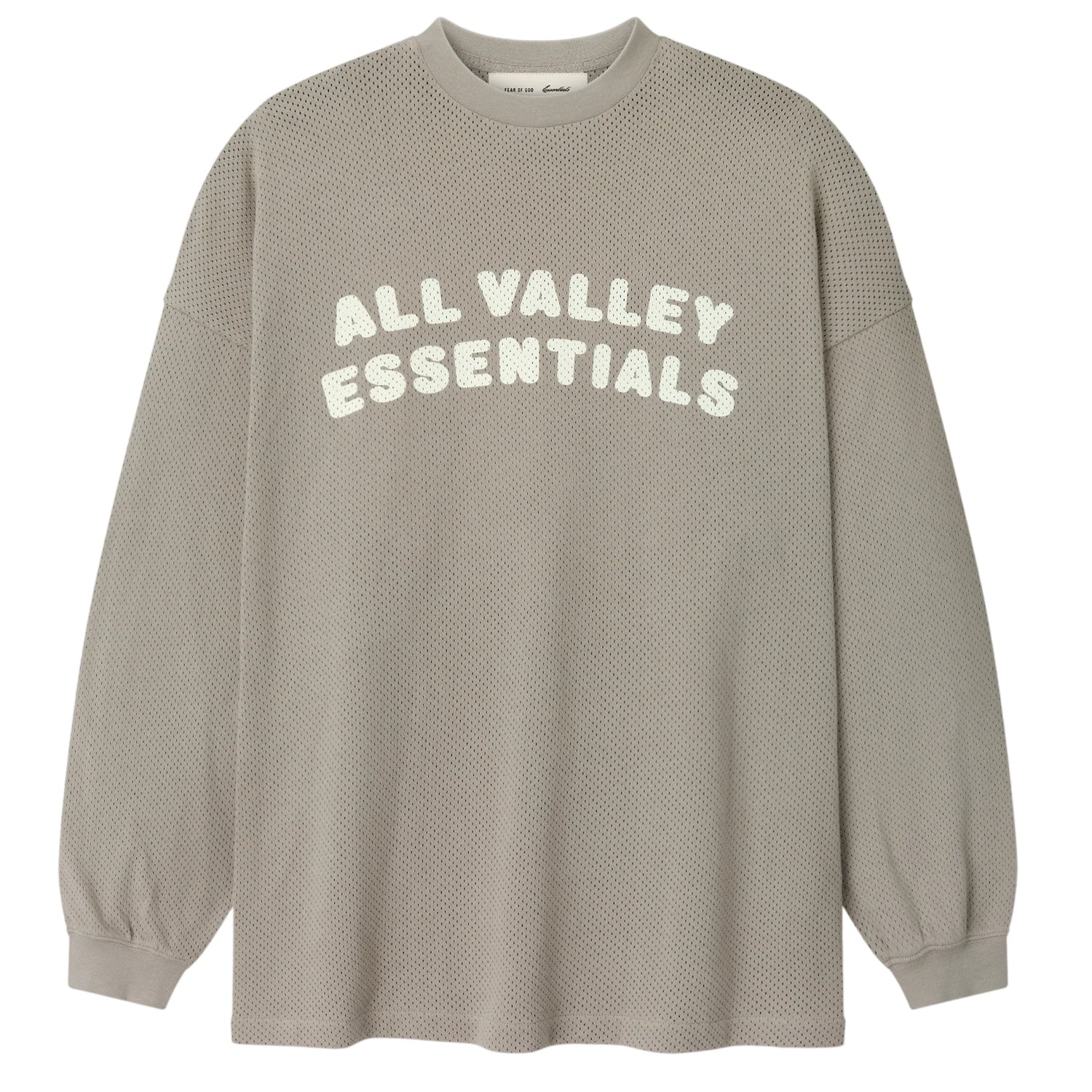 Fear Of God Essentials Merch Longsleeve T-shirt Grijs