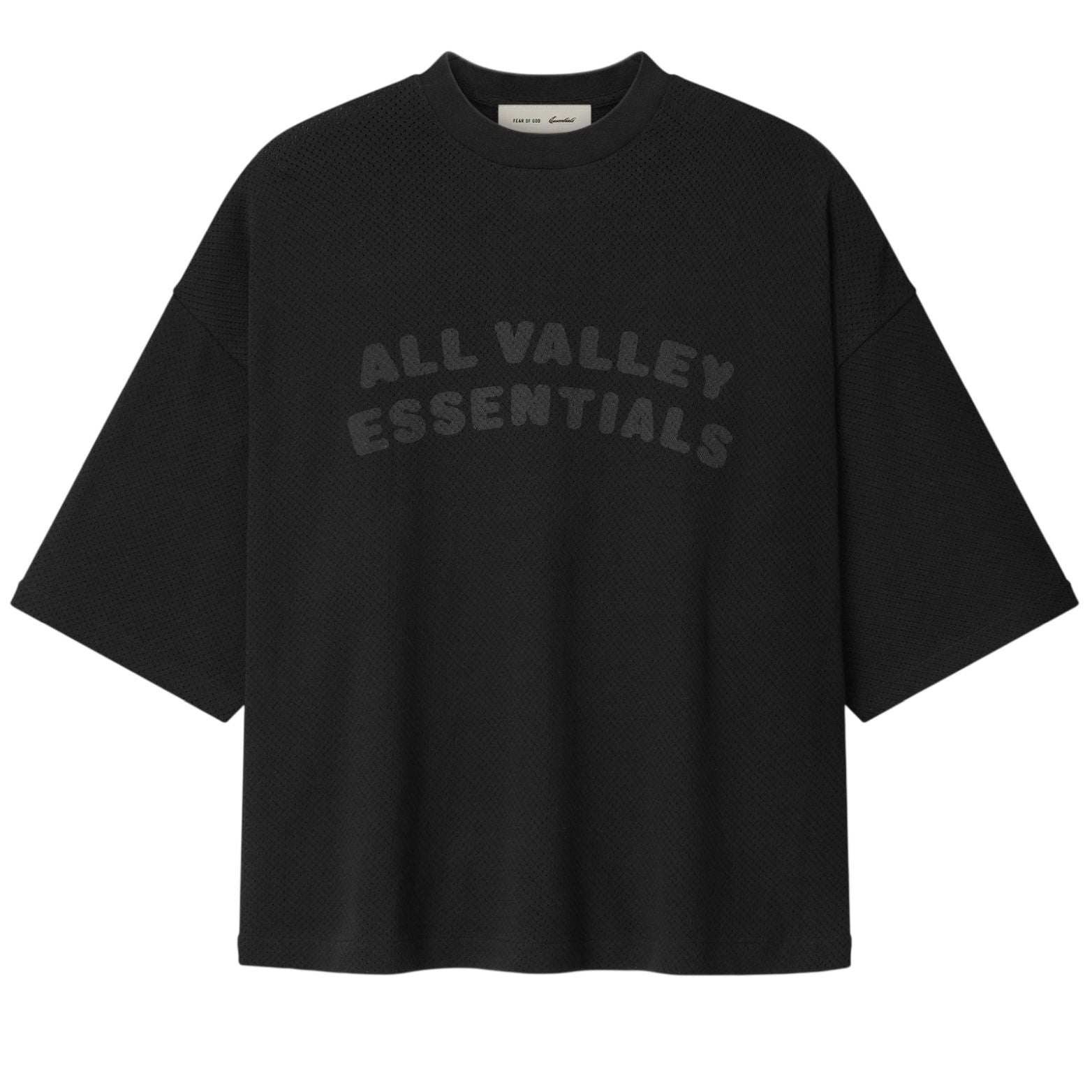 Fear Of God Essentials Merch T-shirt Zwart