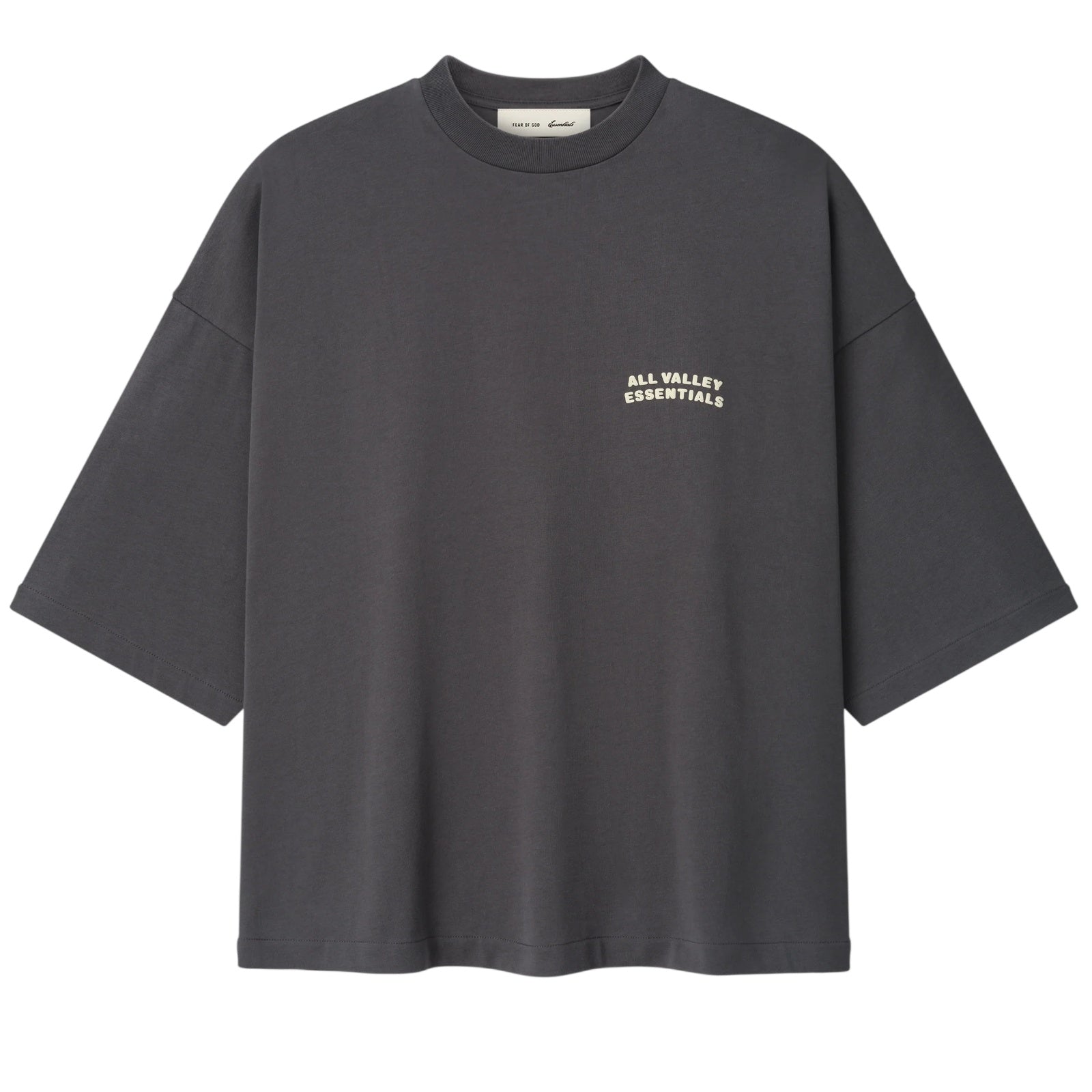 Fear Of God Essentials Merch T-shirt Antraciet