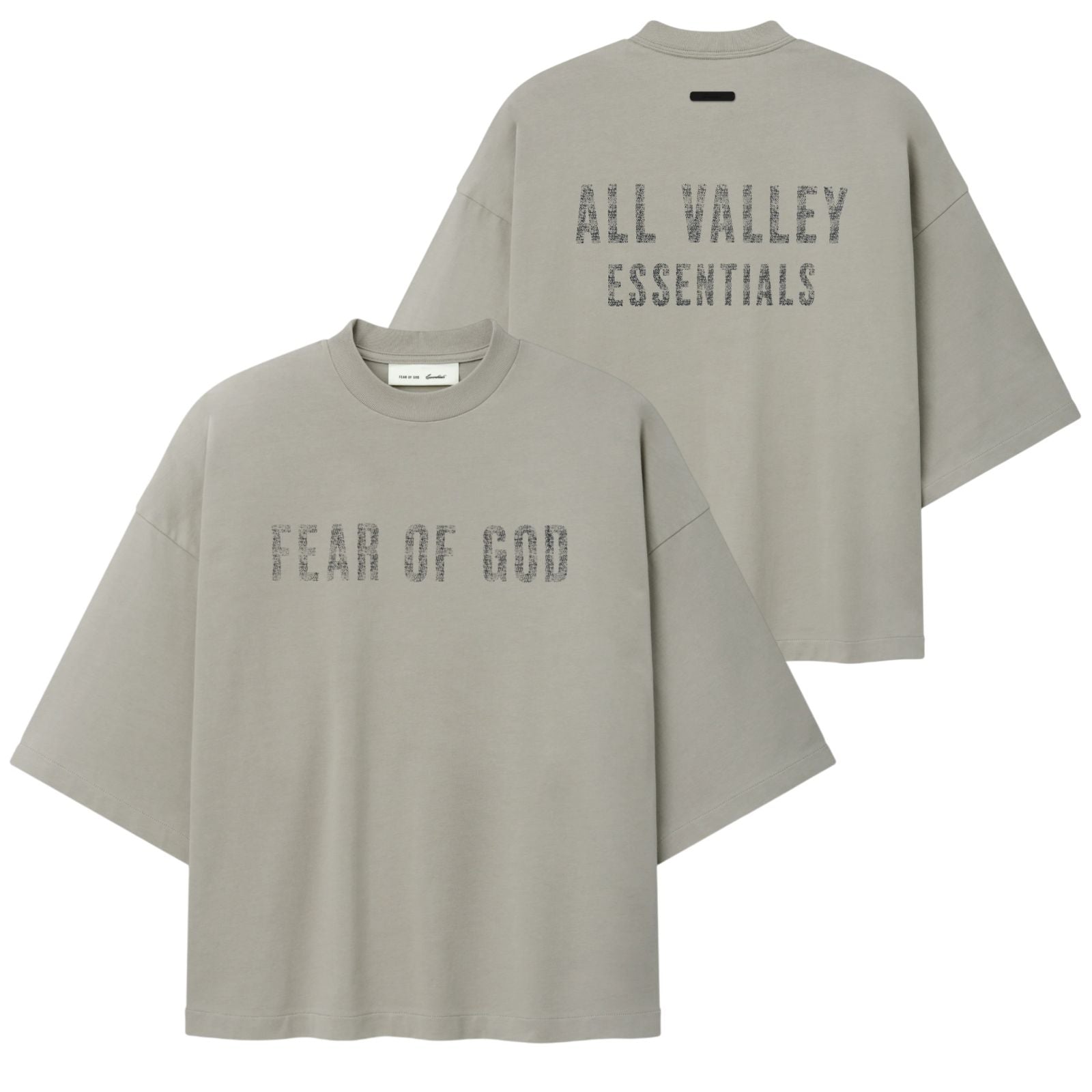 Fear Of God Essentials Merch T-shirt Grijs