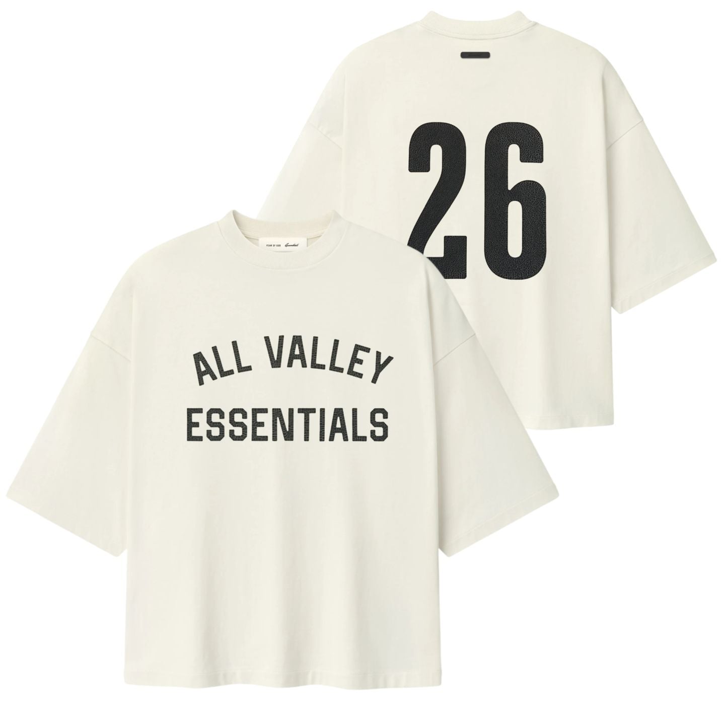 Fear Of God Essentials Merch T-shirt Off White