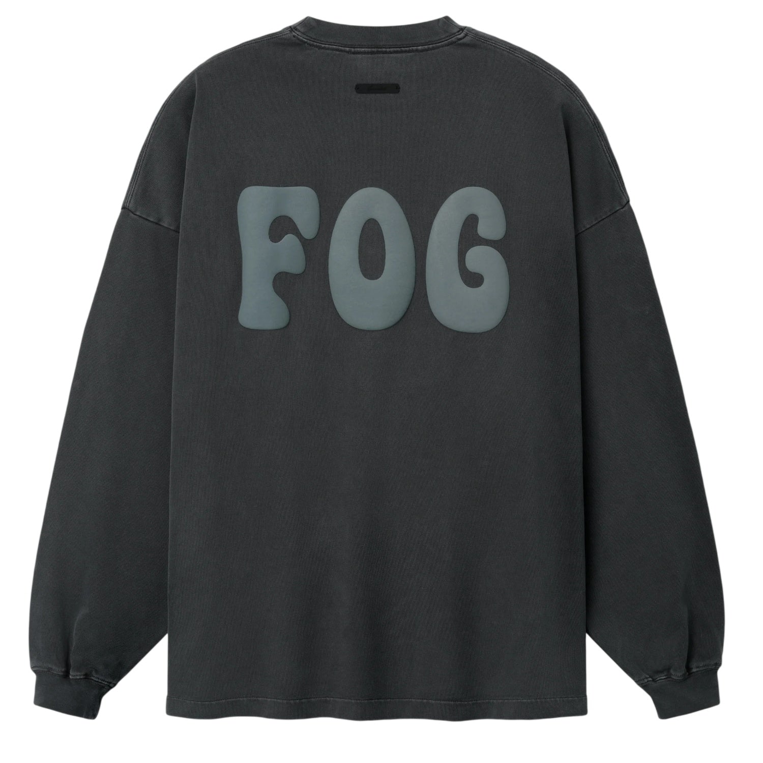 Fear Of God Essentials Merch Washed Longsleeve T-shirt Antraciet
