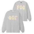 Fear Of God Essentials Merch Washed Longsleeve T-shirt Licht Blauw