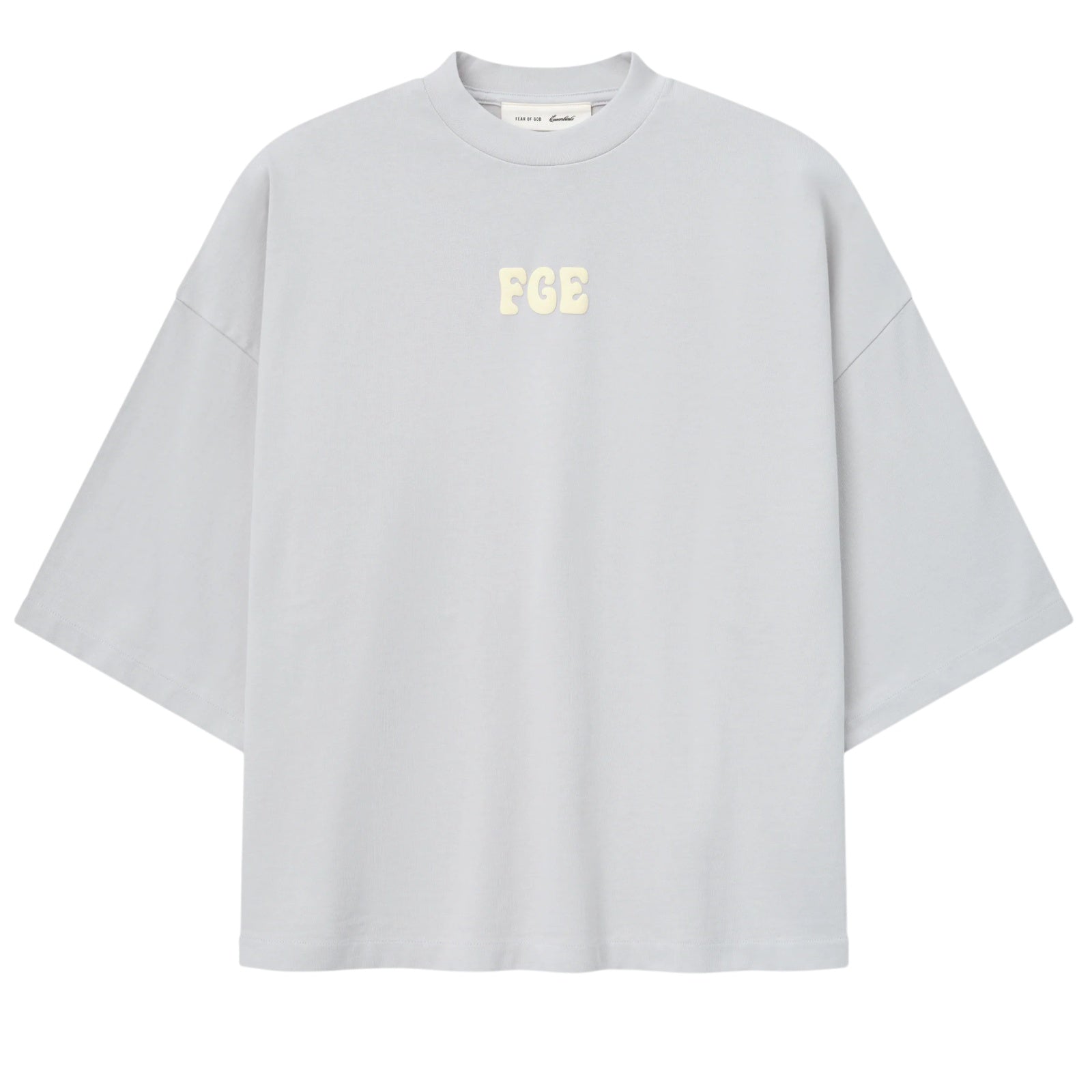 Fear Of God Essentials Merch Washed T-shirt Licht Blauw