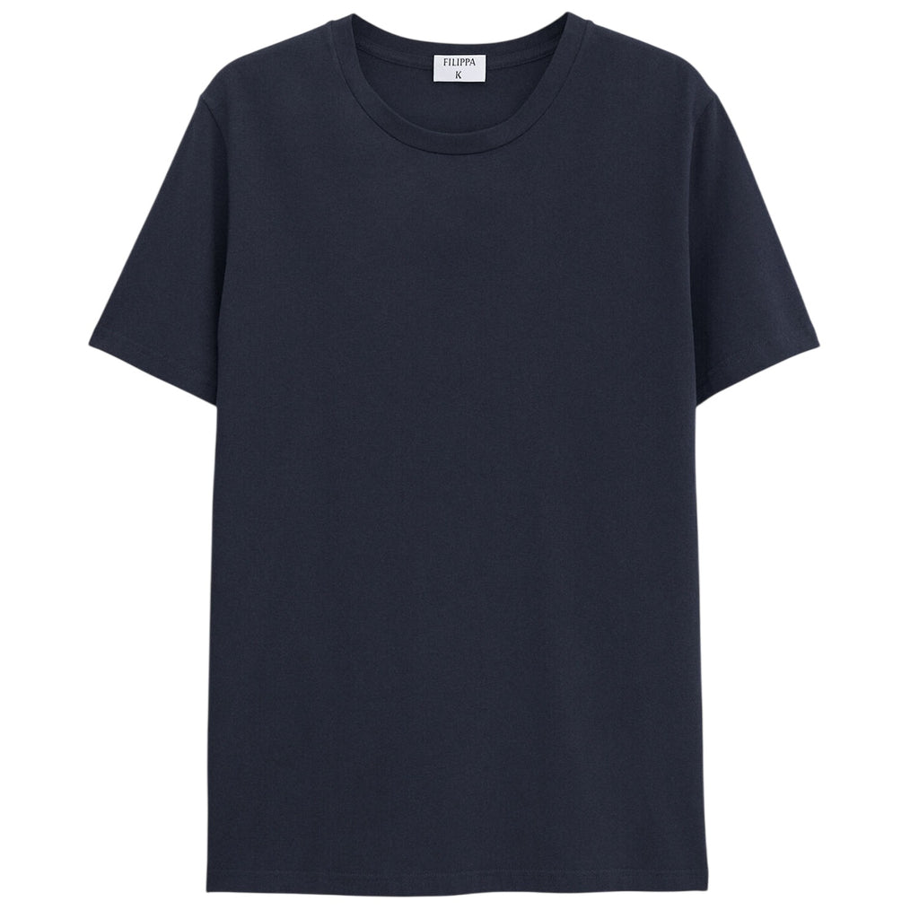 Filippa K Stretch Cotton T-shirt Navy