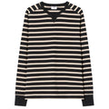 Filippa K Hammer Sleeve Sweater Beige/Zwart