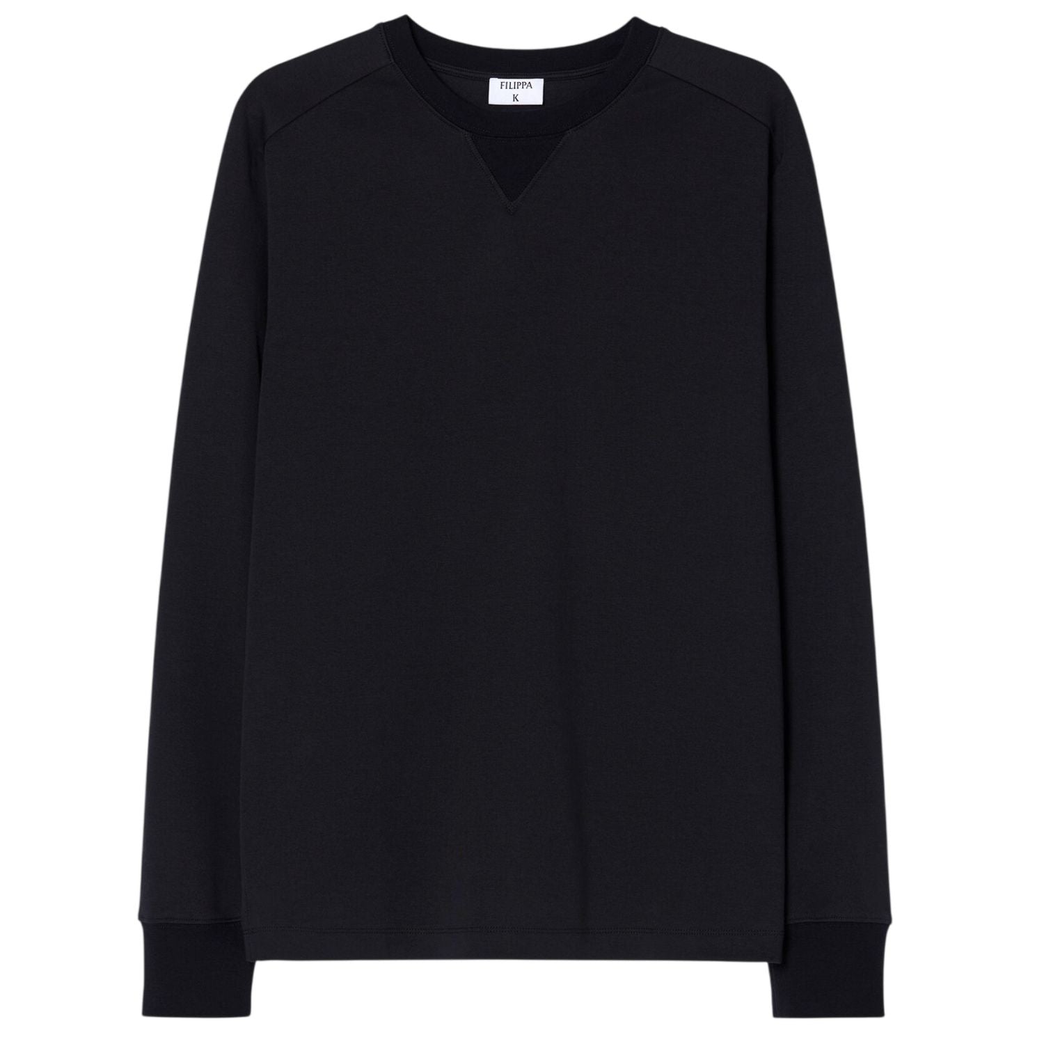 Filippa K Hammer Sleeve Sweater Zwart