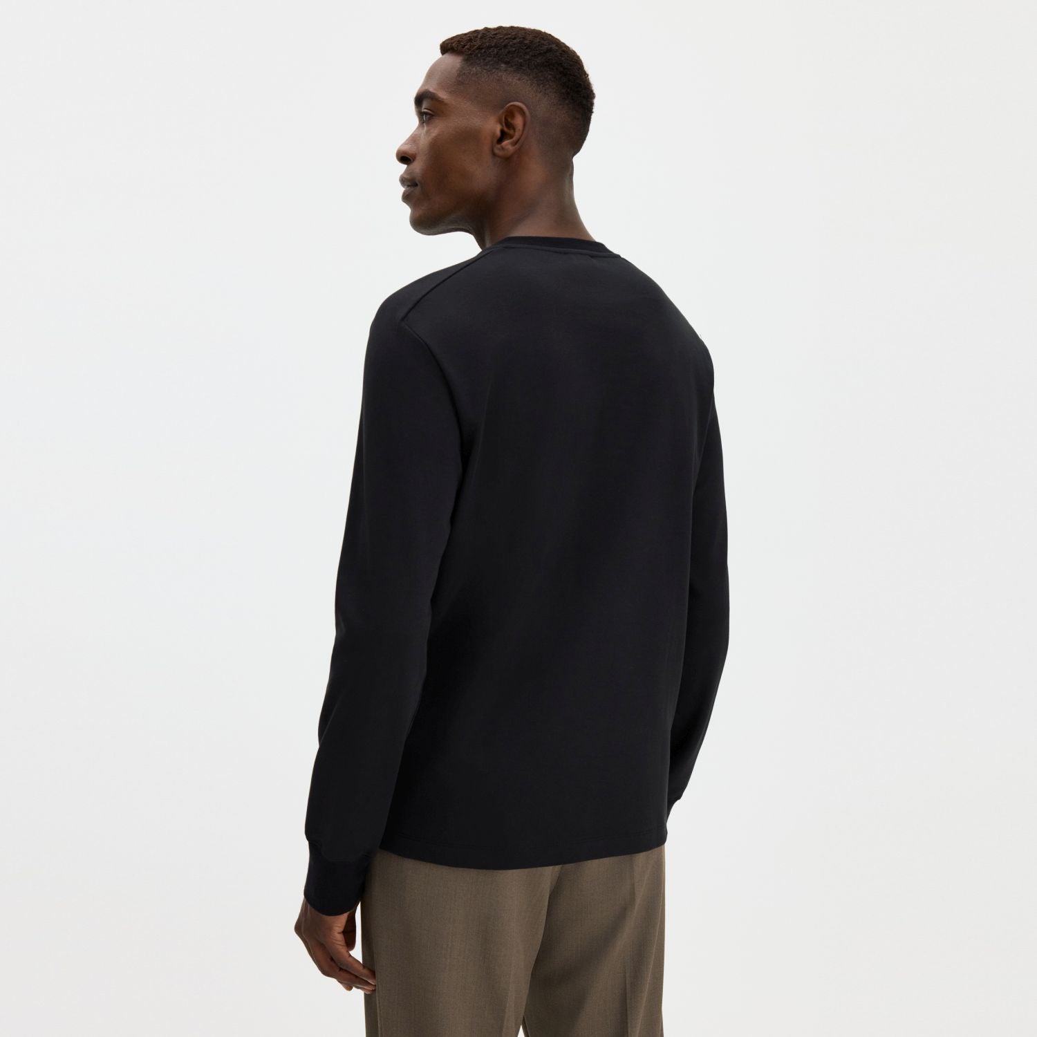 Filippa K Hammer Sleeve Sweater Zwart