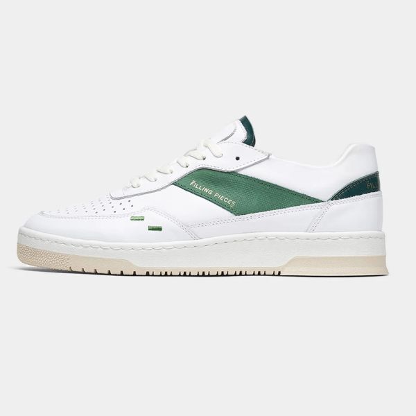 Filling Pieces Ace Spin Sneaker Wit/Groen