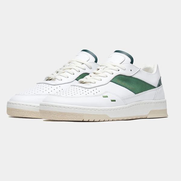 Filling Pieces Ace Spin Sneaker Wit/Groen