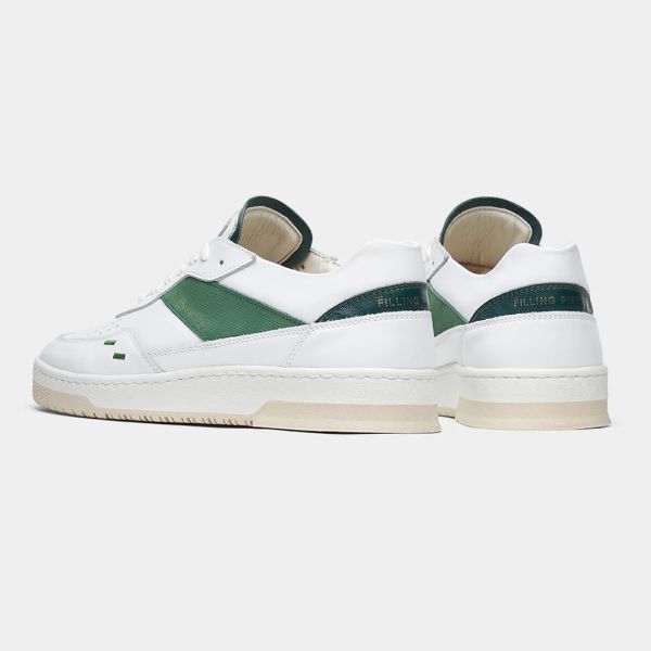 Filling Pieces Ace Spin Sneaker Wit/Groen