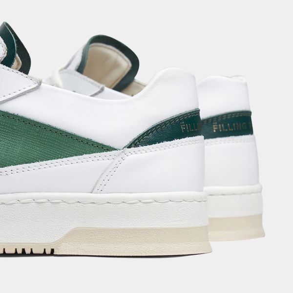 Filling Pieces Ace Spin Sneaker Wit/Groen