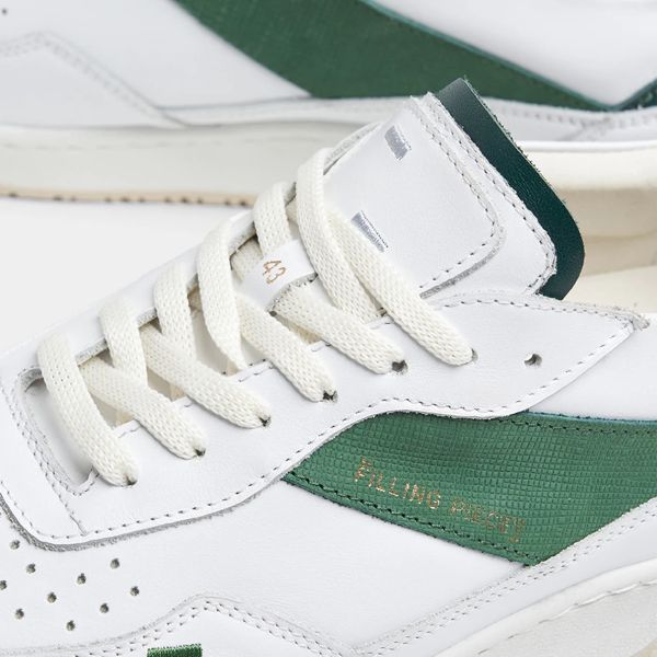 Filling Pieces Ace Spin Sneaker Wit/Groen
