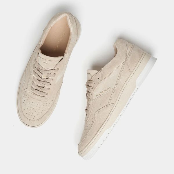 Filling Pieces Ace Suede Sneaker Beige