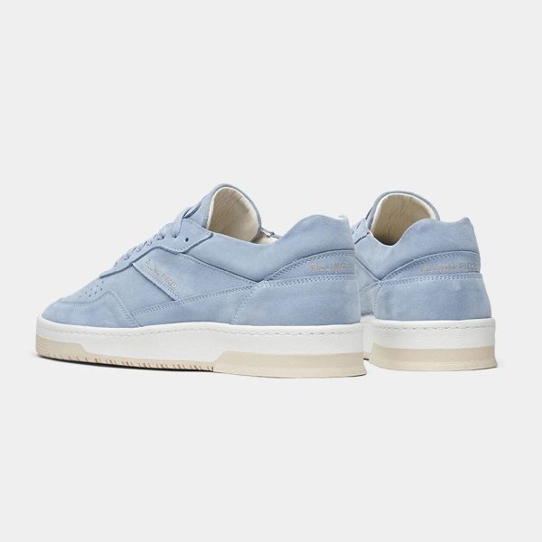 Filling Pieces Ace Suede Sneaker Blauw