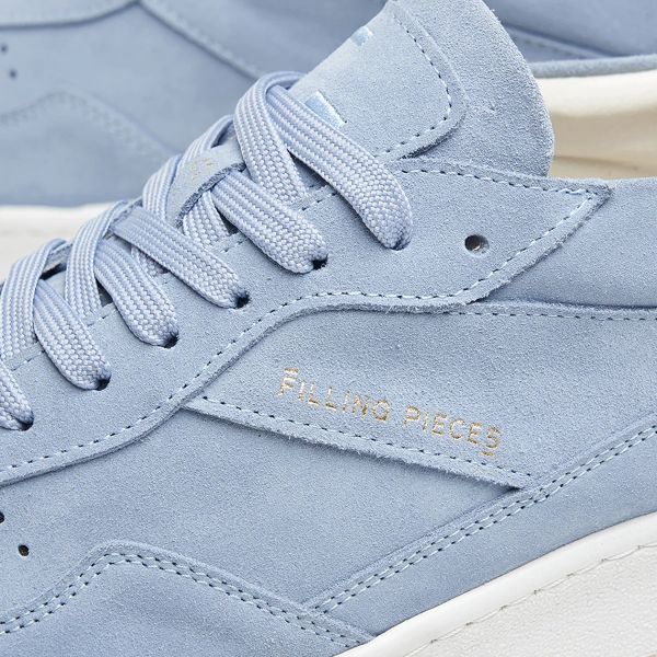 Filling Pieces Ace Suede Sneaker Blauw