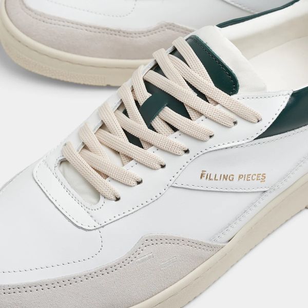 Filling Pieces Ace Tech Sneaker Wit/Groen