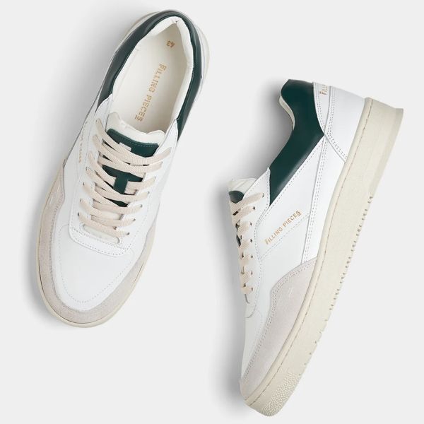 Filling Pieces Ace Tech Sneaker Wit/Groen