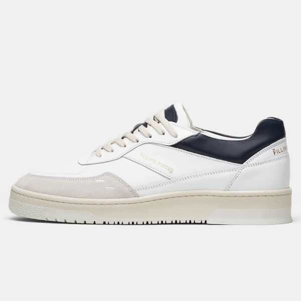 Filling Pieces Ace Tech Sneaker Wit/Navy