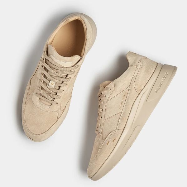 Filling Pieces Jet Runner Suede Sneaker Beige