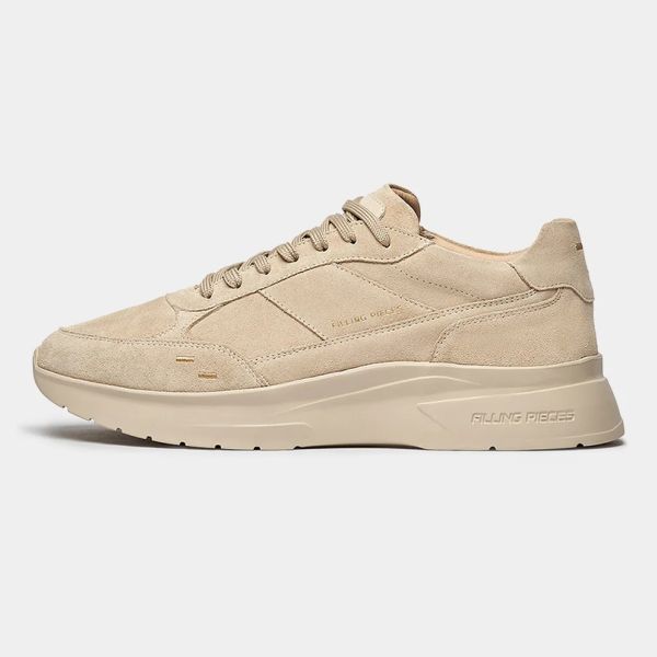 Filling Pieces Jet Runner Suede Sneaker Beige