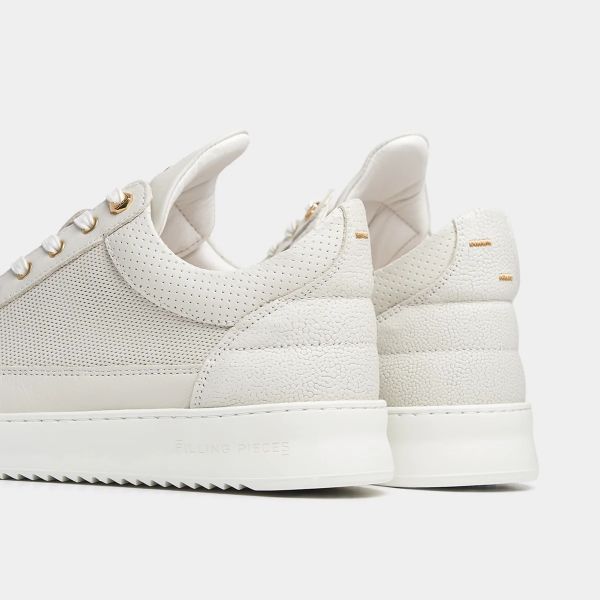 Filling Pieces Low Top Aten Sneaker Off White