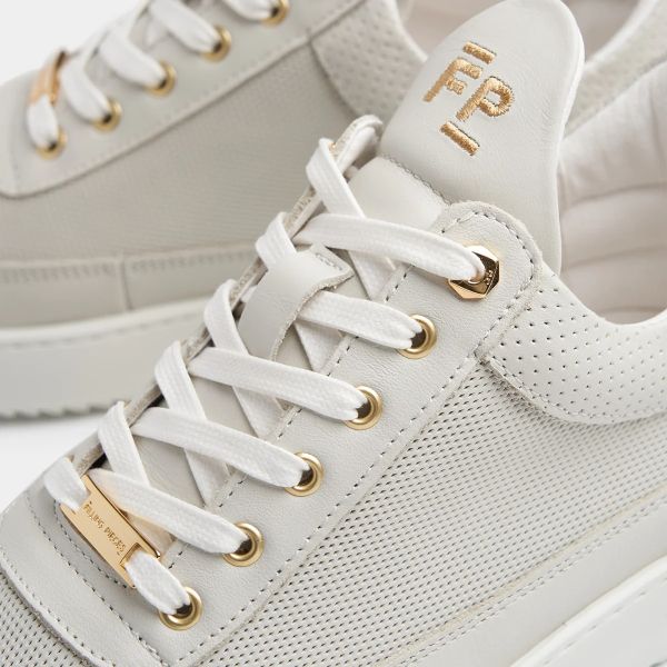 Filling Pieces Low Top Aten Sneaker Off White