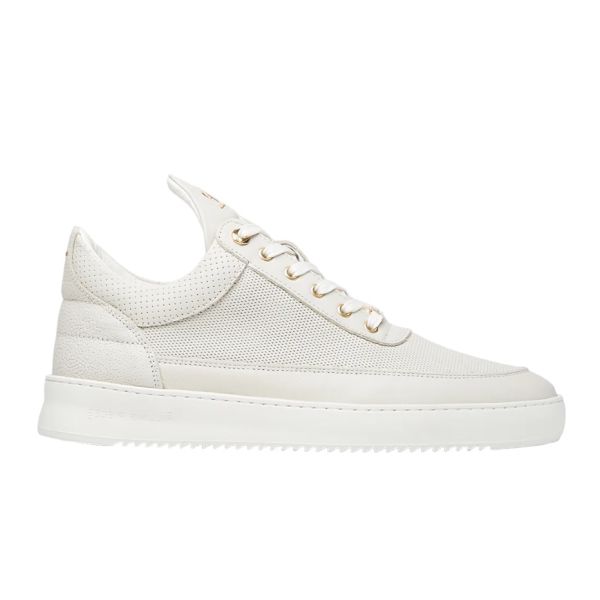 Filling Pieces Low Top Aten Sneaker Off White