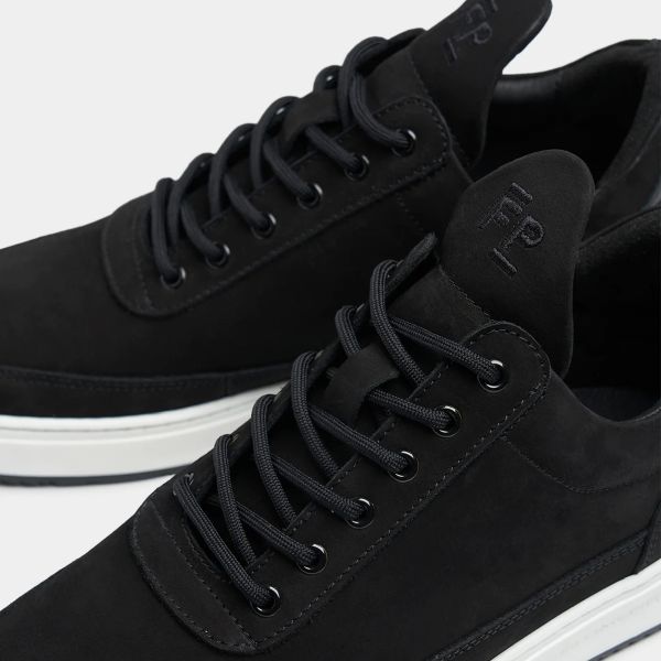 Filling Pieces Low Top Base Sneaker Zwart