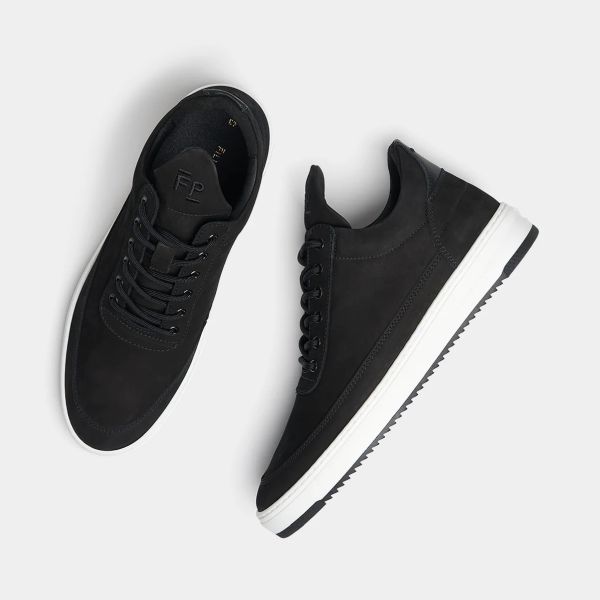 Filling Pieces Low Top Base Sneaker Zwart