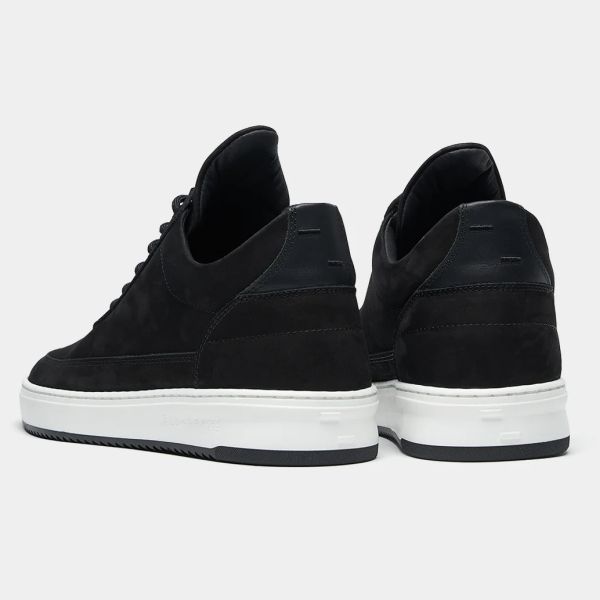 Filling Pieces Low Top Base Sneaker Zwart