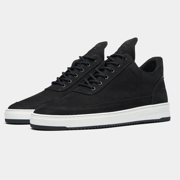 Filling Pieces Low Top Base Sneaker Zwart