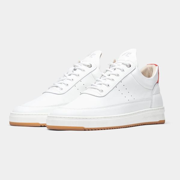 Filling Pieces Low Top Bianco Sneaker Wit