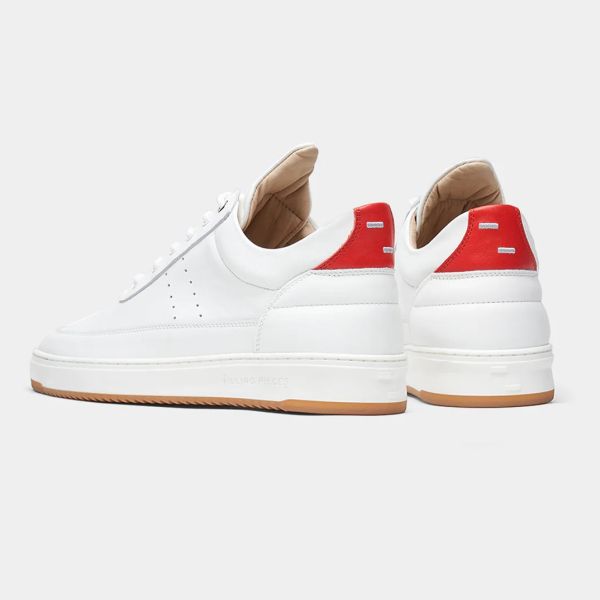 Filling Pieces Low Top Bianco Sneaker Wit