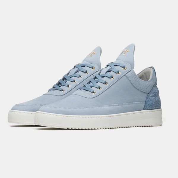 Filling Pieces Low Top Ceres Sneaker Blauw