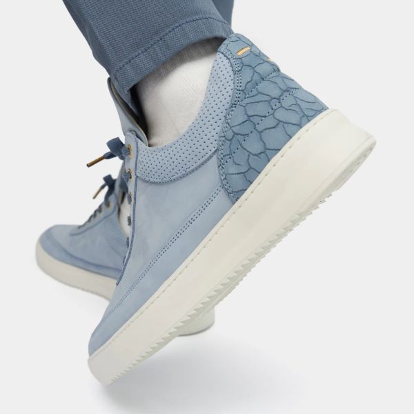 Filling Pieces Low Top Ceres Sneaker Blauw